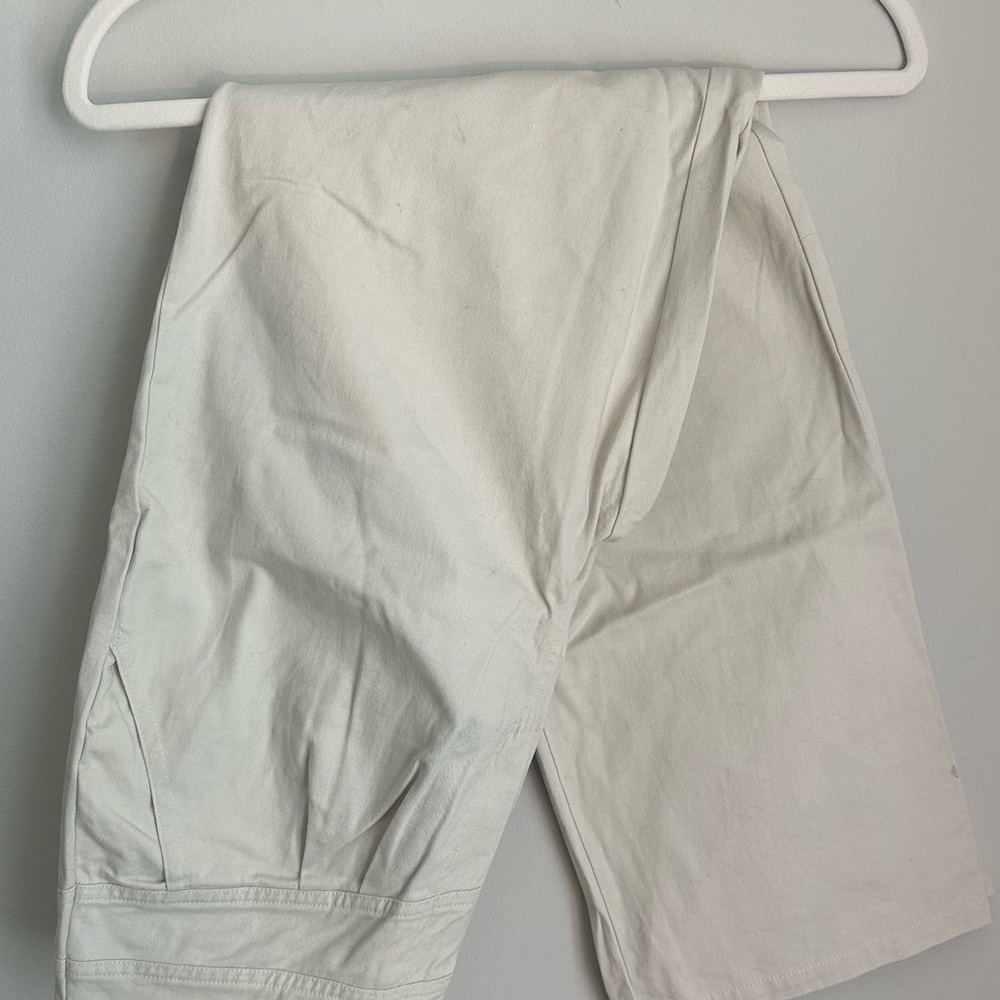 Women’s Cream Wide Leg Pants